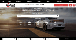 Desktop Screenshot of landmarkdodge.com
